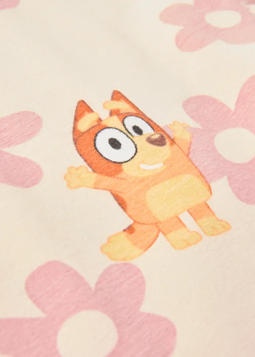 Bluey Girls Pink Jersey Dress (1-7yrs) - 1-1.5 Yrs Image 2