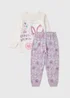 Girls Purple Ghost Spider Pyjama Set (1-7yrs) - 1 to 1 half years Image 1