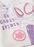 Girls Purple Ghost Spider Pyjama Set (1-7yrs) - 1 to 1 half years Image 2