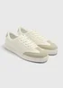 Stone Smart Suede Trainers - Size 6 Image 1