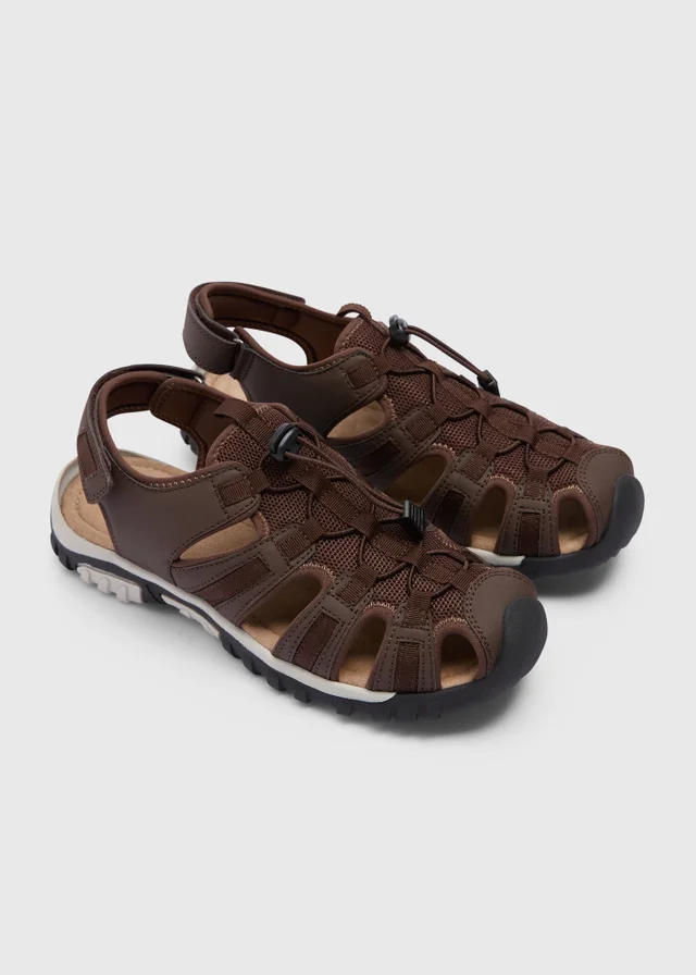 Brown Trek Sandals