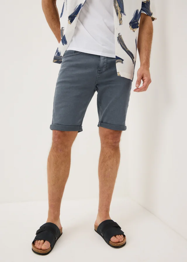 Steel Slim Fit Shorts