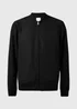 Black Lightweight Bomber Jacket - S Image 4