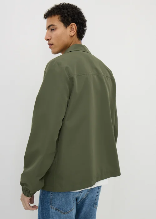Khaki Lightweight Coach Jacket - S Image 3