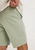 Sage Green Regular Fit Chino Shorts - 30 waist Image 3