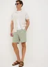 Sage Green Regular Fit Chino Shorts - 30 waist Image 1