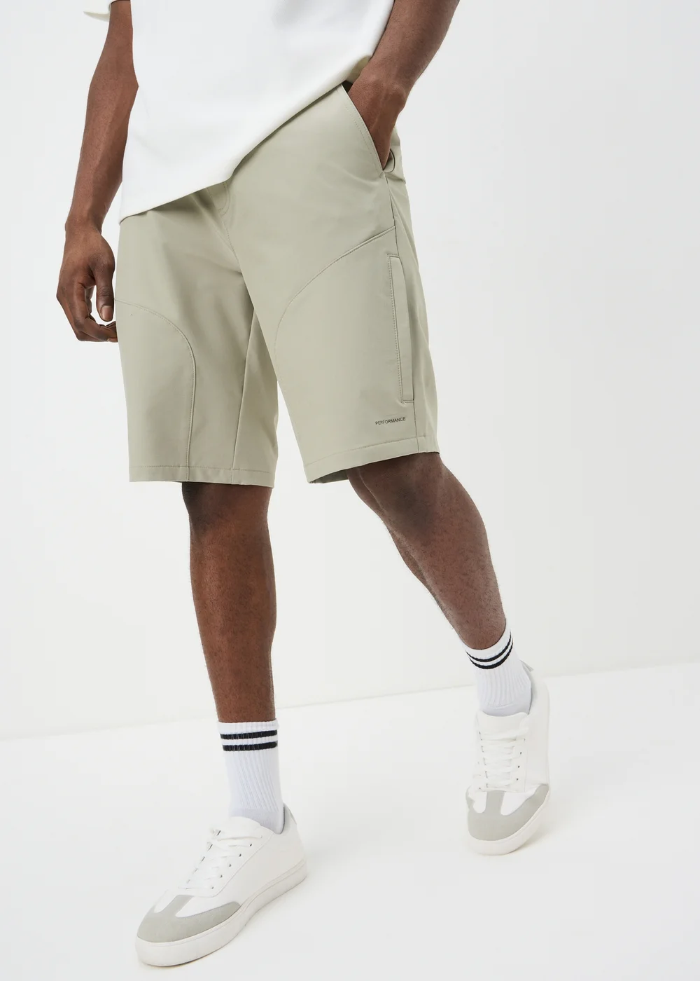 Stone Showerproof Trek Shorts - 36 Image 2