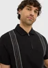 Black Chain Smart Polo Shirt - Small Image 2
