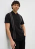 Black Chain Smart Polo Shirt - Small Image 1