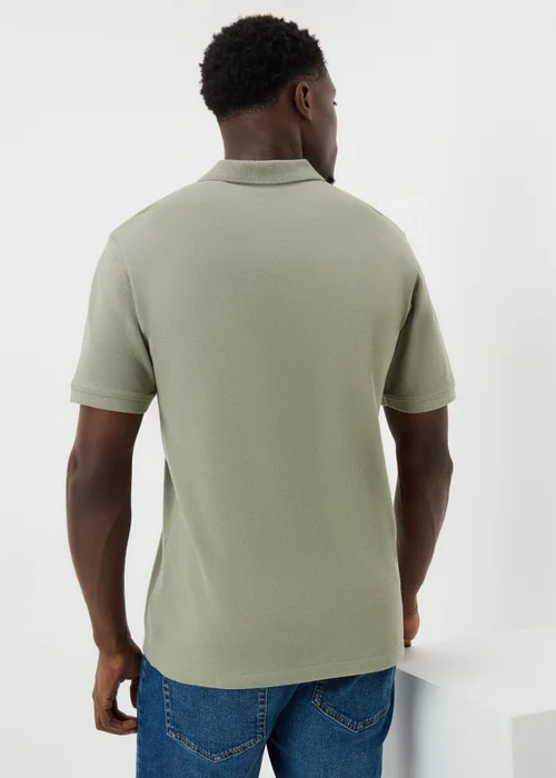 Khaki Solid Polo Top - Extra small Image 3