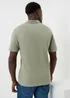 Khaki Solid Polo Top - Extra small Image 3