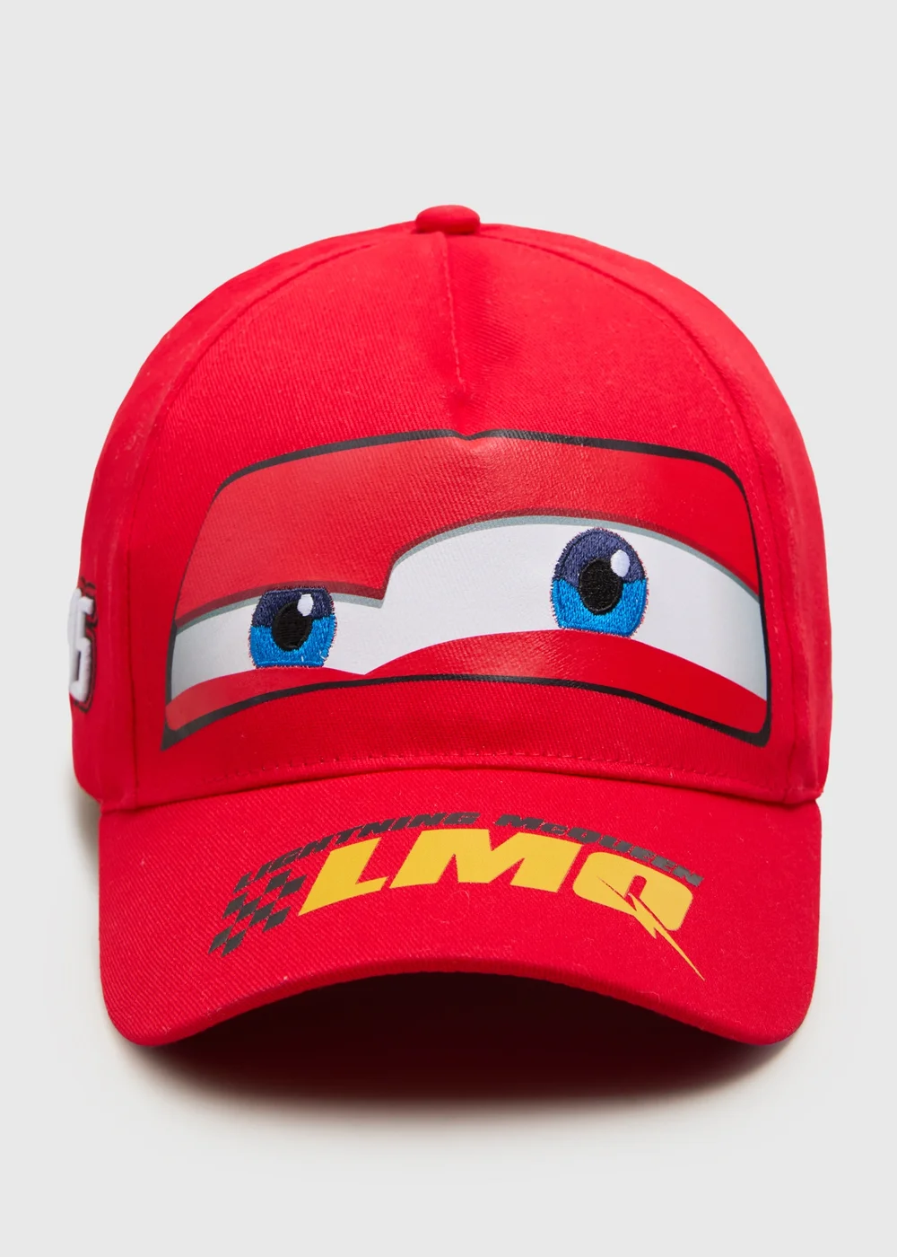 Cars Boys Red Lightning McQueen Cap (3-6yrs) - Age 3 - 6 Years Image 1
