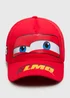 Cars Boys Red Lightning McQueen Cap (3-6yrs) - Age 3 - 6 Years Image 1