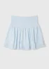 Girls Blue Stripe Crinkle Puffball Skirt - Age 7 Years Image 1