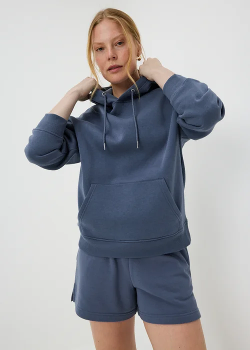 Steel Blue Essential Hoodie - M Image 1