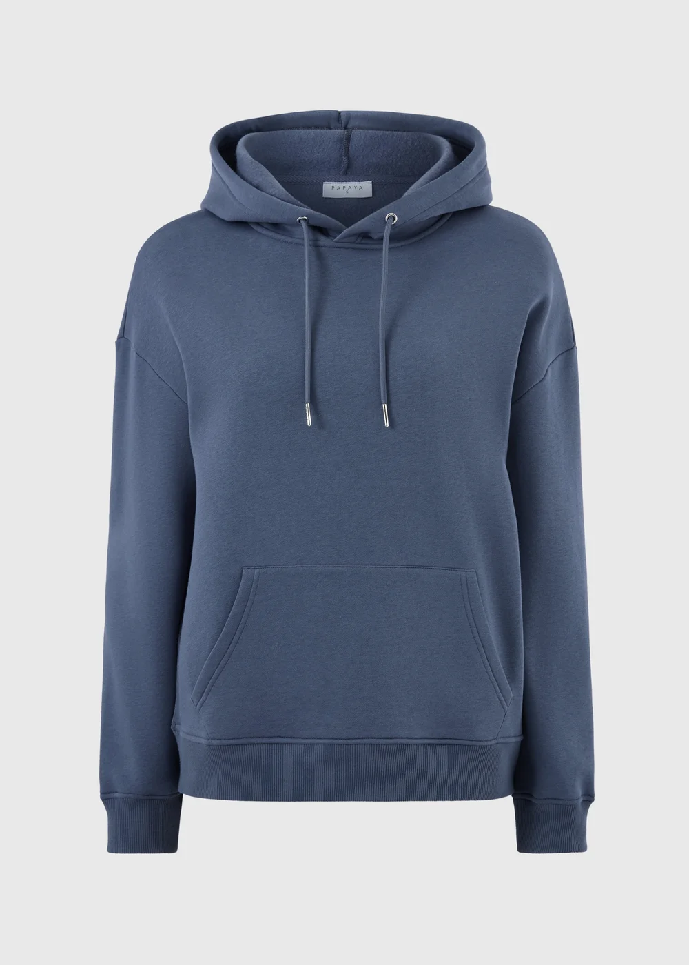 Steel Blue Essential Hoodie - Small Image 1