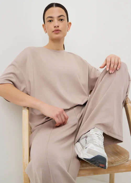 Souluxe Beige Supersoft Co Ord Top - M Image 1