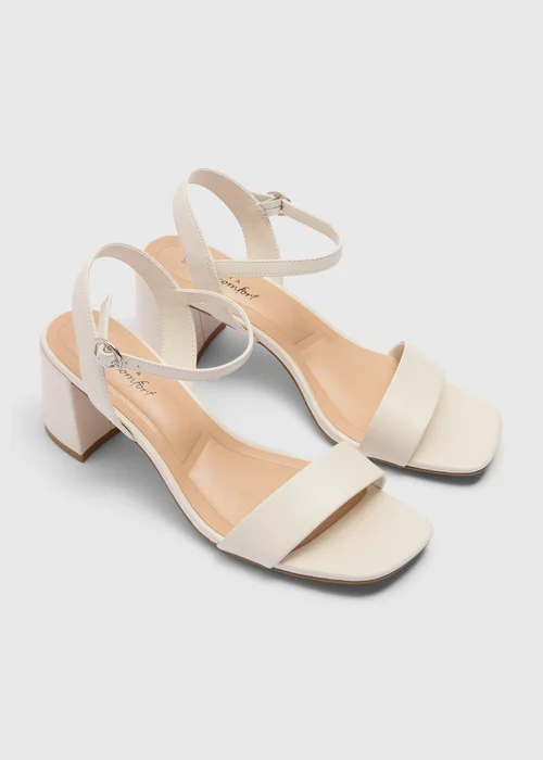 Stone Block Heels - Size 3 Image 1