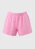 Bright Pink Jersey Shorts - Extra small Image 1