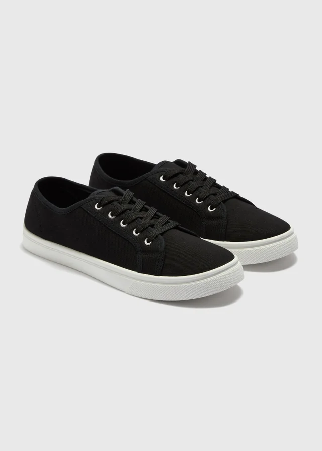 Black Slip On Trainers