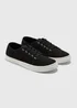 Black Slip On Trainers - Size 3 Image 1