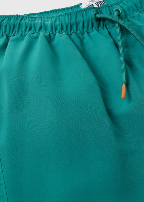 Boys Teal Swim Shorts (7-15yrs) - Age 7 Years Image 2