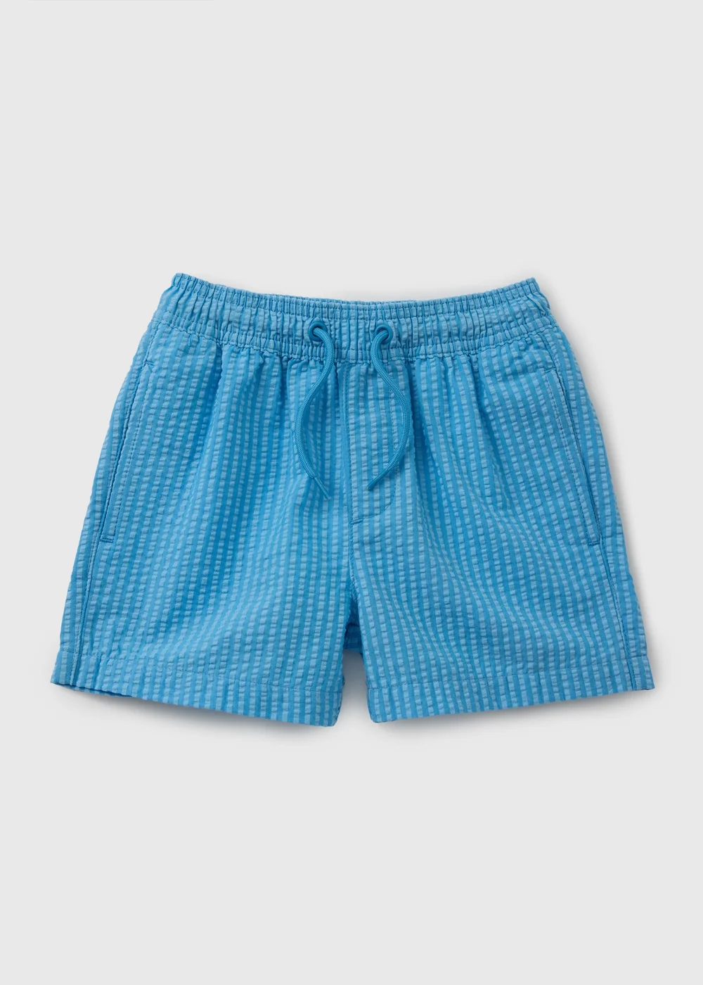 Boys Blue Stripe Swim Shorts (1-7yrs) - 1 to 1 half years Image 1