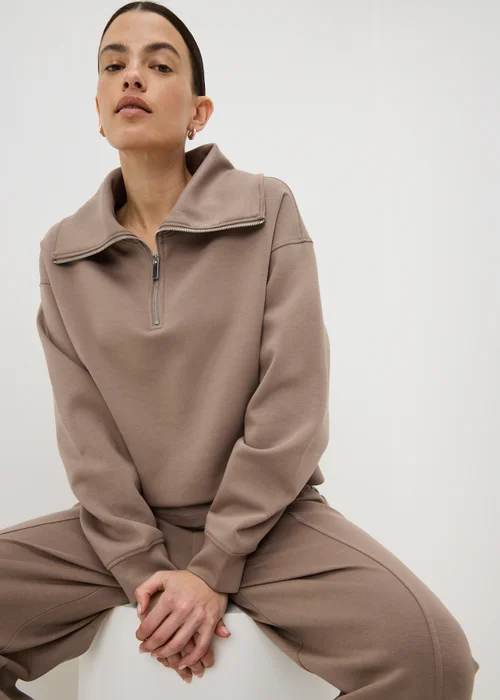 Fossil Interlock Wide Collar Sweatshirt - Extra small Image 1