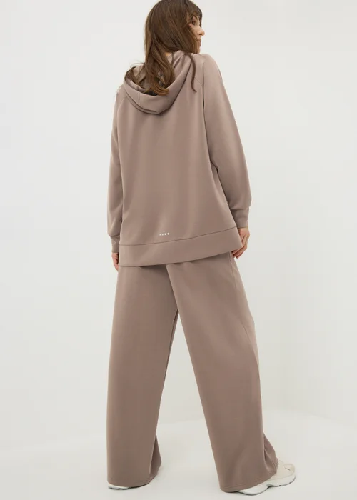 Souluxe Mink Wide Leg Jogging Bottoms - Small Image 3