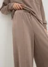 Souluxe Mink Wide Leg Jogging Bottoms - Small Image 2