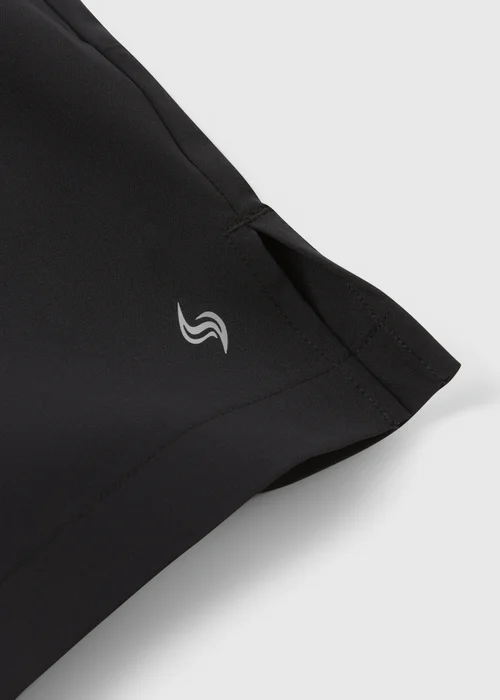 Souluxe Boys Black Sports Shorts (7-15yrs) - Age 7 Years Image 2