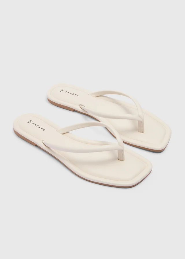 Stone Toe Post Sandals