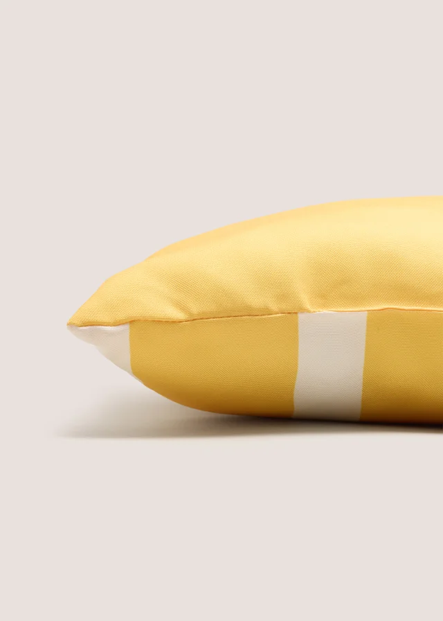 Yellow Stripe Cushion