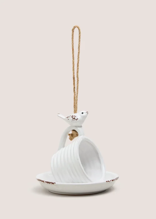 Tea Cup Bird Feeder Image 1