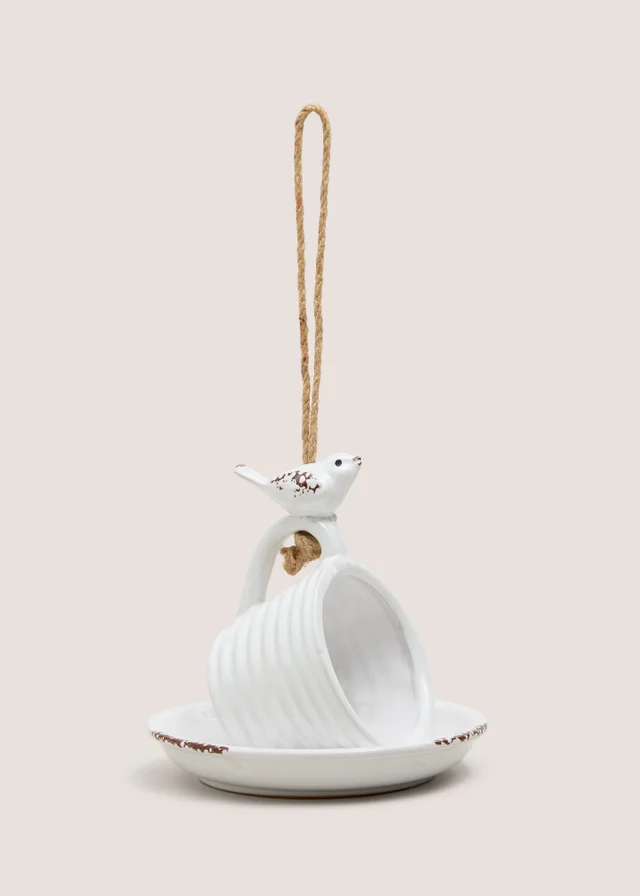 Tea Cup Bird Feeder