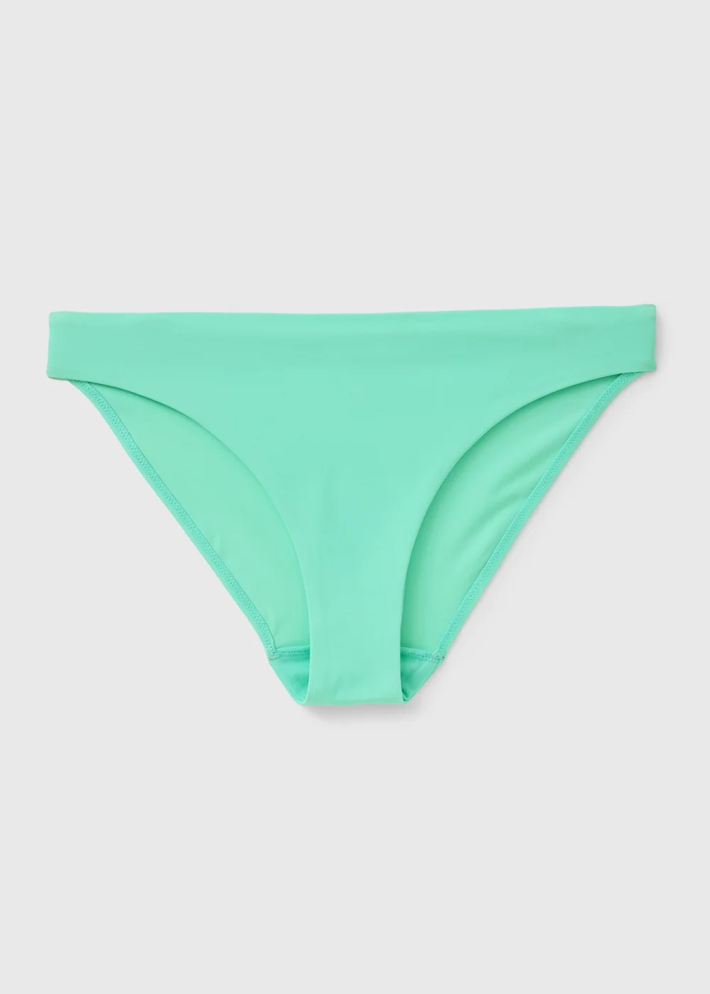 Aqua Blue Full Side Bikini Bottoms - Size 6 Image 1