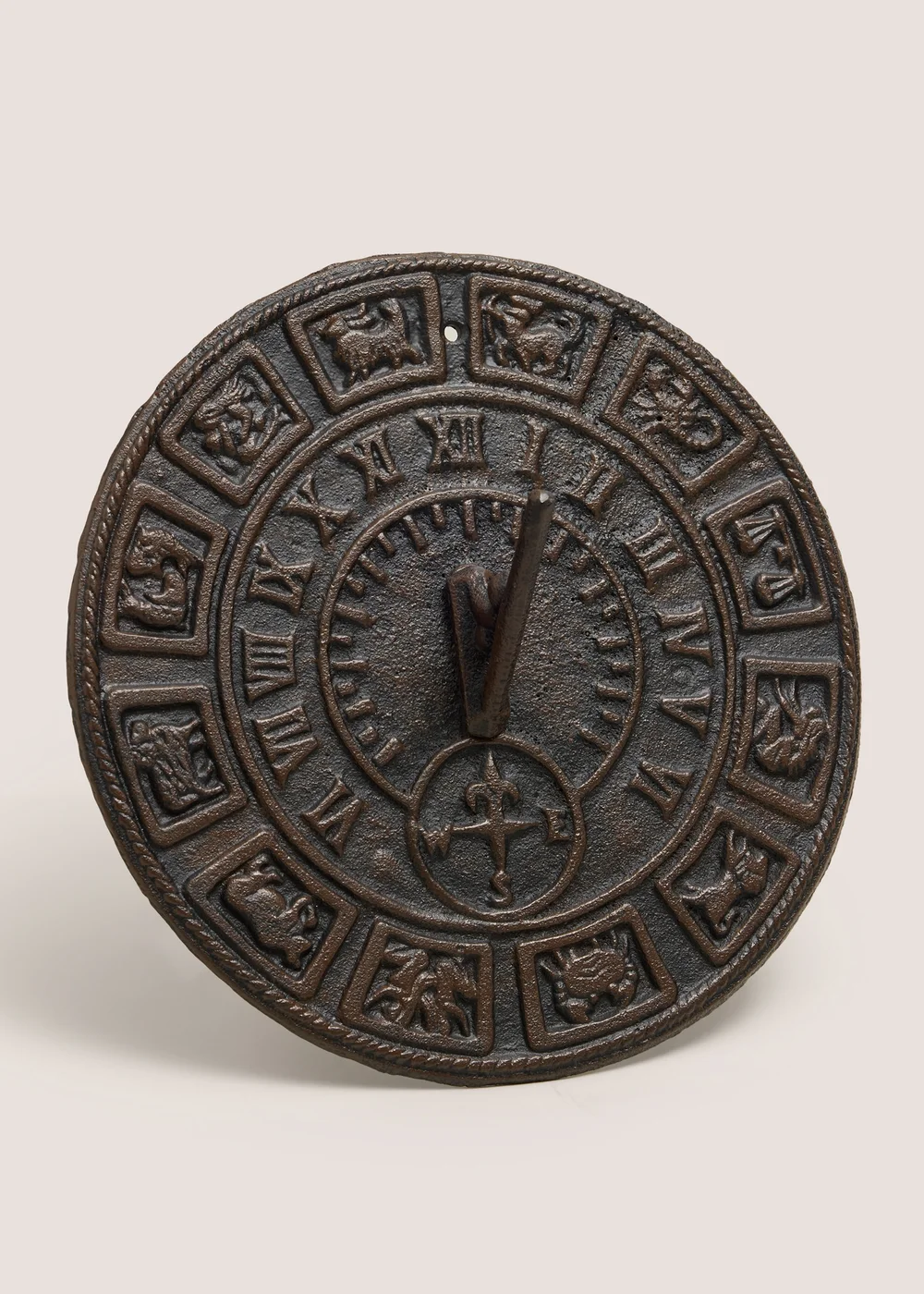 Cast Iron Zodiac Sundial Image 1