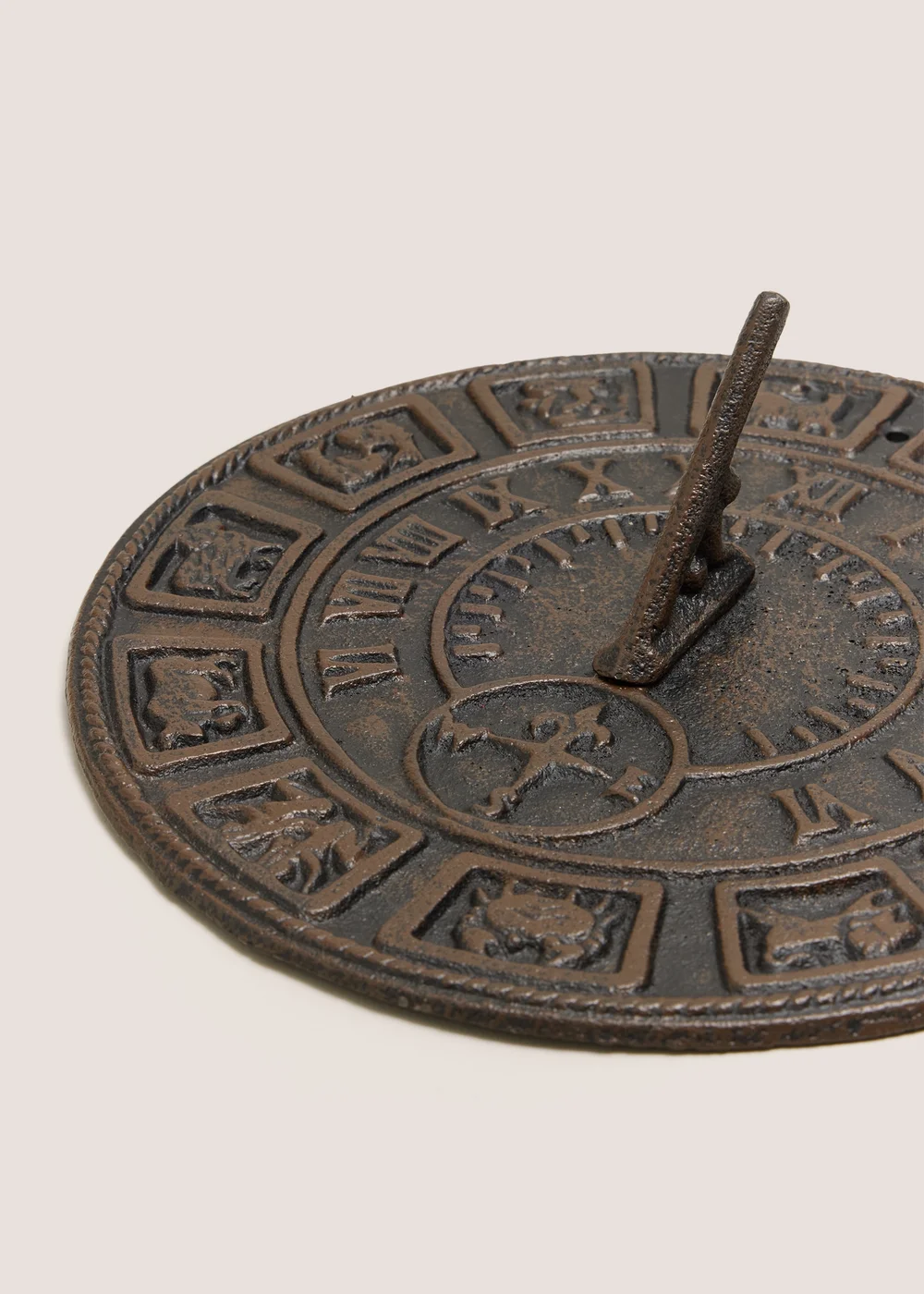 Cast Iron Zodiac Sundial Image 2