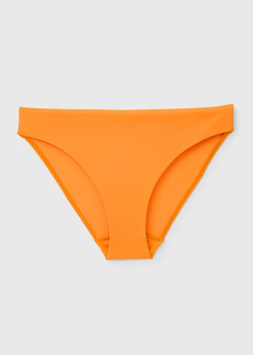 Orange Full Side Bikini Bottoms - Size 6 Image 3