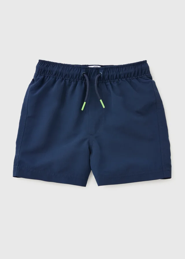 Boys Navy Swim Shorts (1-7yrs)