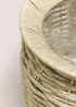Grey Woven Large Planter Image 2