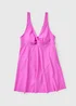 Pink Shapewear Swim Dress - Size 10 Image 1
