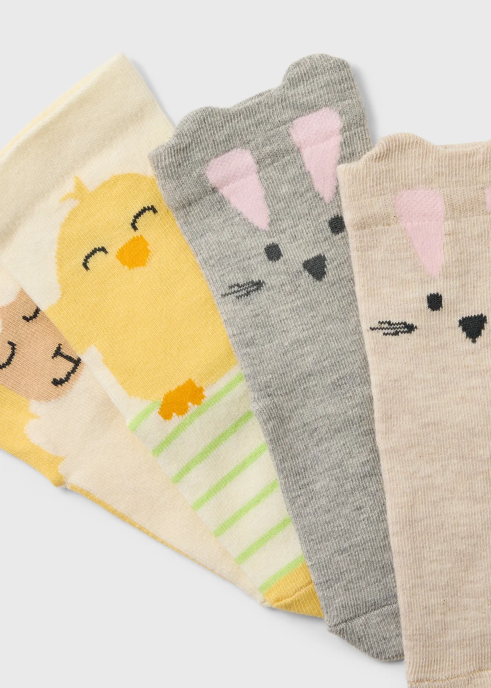 Multicolour Baby Easter Design Socks (Newborn-36mths) - Up to 1 Month Image 2