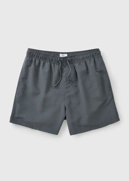Charcoal Essential Regular Fit Swim Shorts - XXXL Image 3