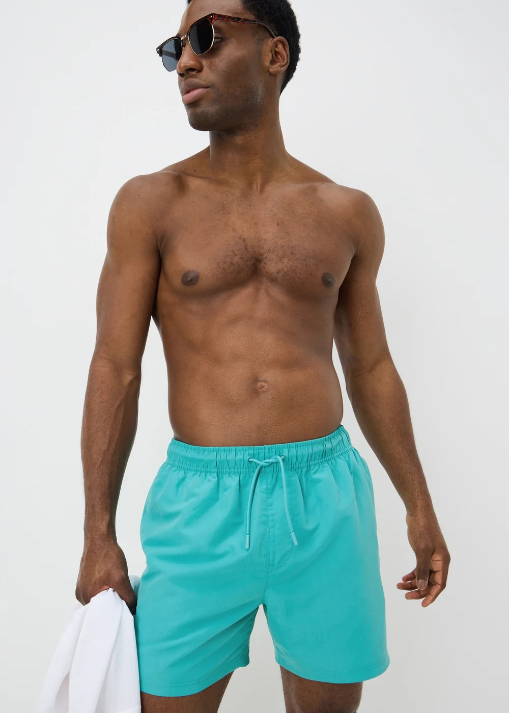 Aqua Plain Essential Regular Fit Swim Shorts - Extra small Image 1