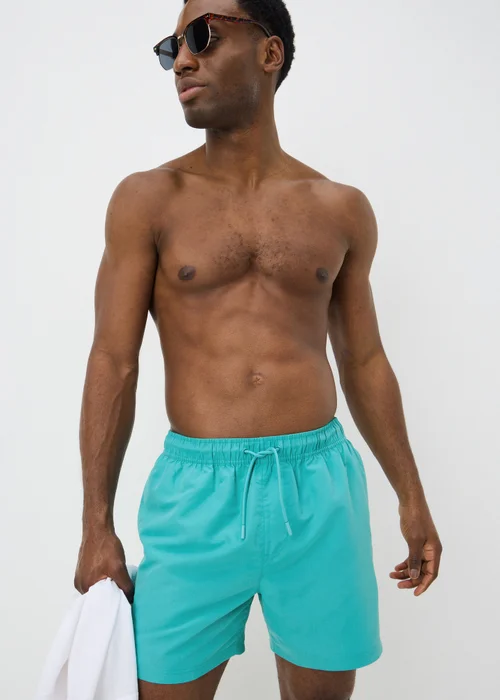 Aqua Plain Essential Regular Fit Swim Shorts - Extra small Image 1