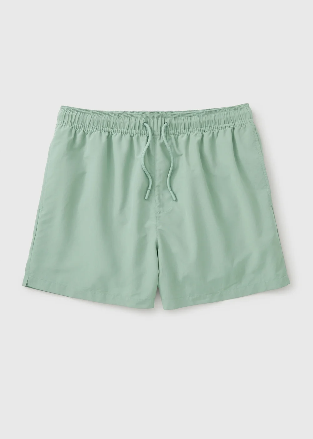 Sage Green Short Length Essential Swim Shorts - XS Image 3