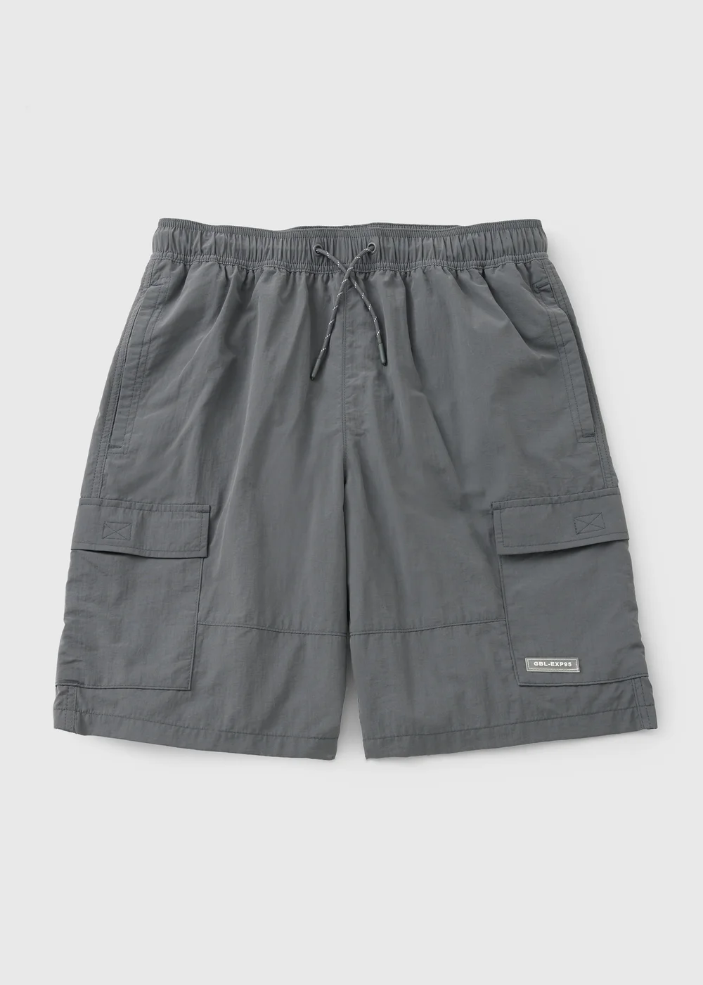 Charcoal Cargo Swim Shorts - Extra small Image 1