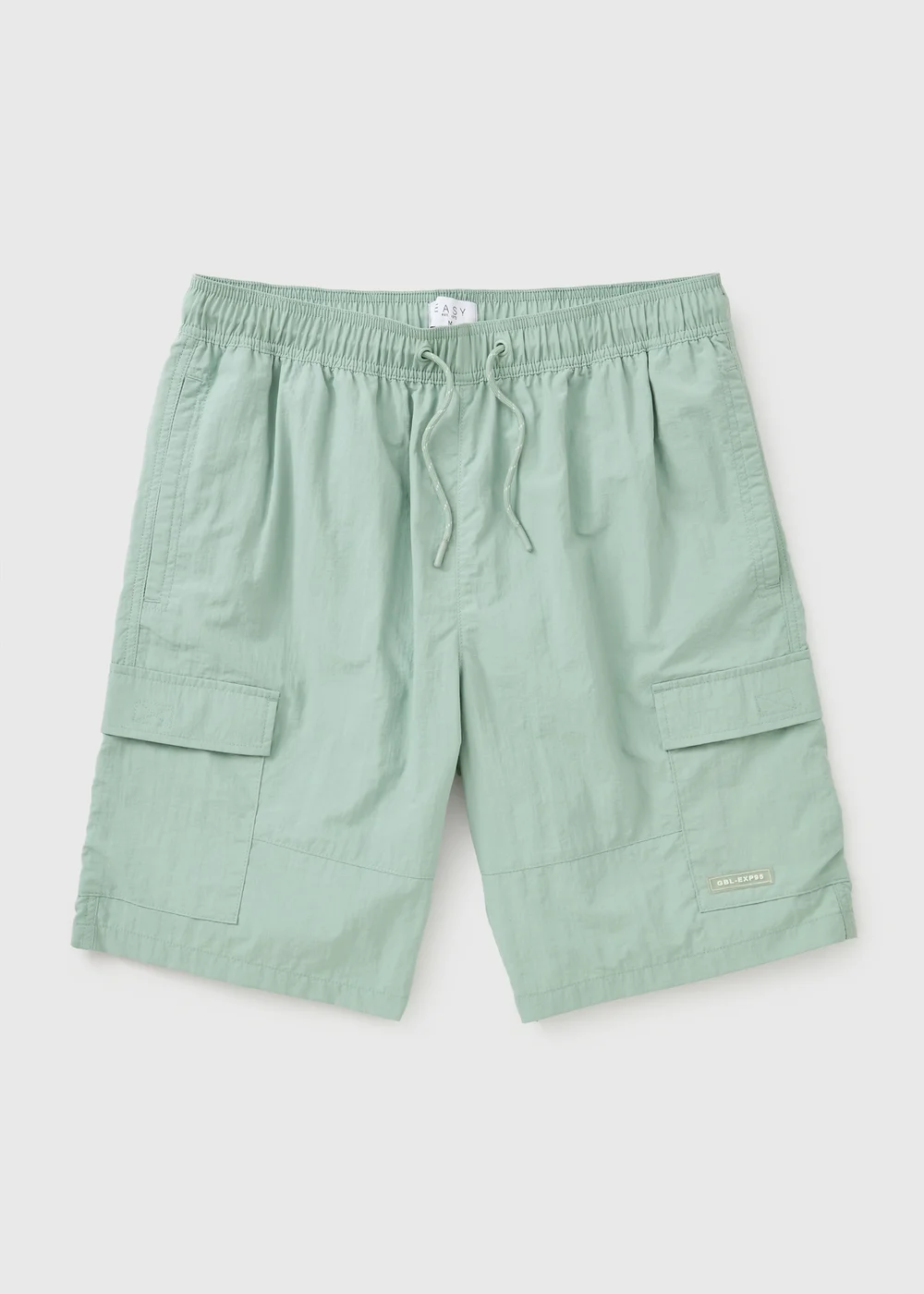 Sage Green Cargo Swim Shorts - Extra small Image 1
