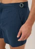 Navy Buckle Smart Swim Shorts - Small Image 2